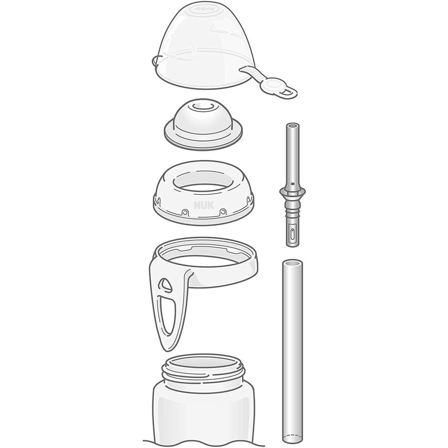 Flexi Cup rietjesbeker, +12 maanden, 300 ml, Nuk