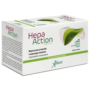 Hepa Action Digestive, herbatka ziołowa, 20 saszetek