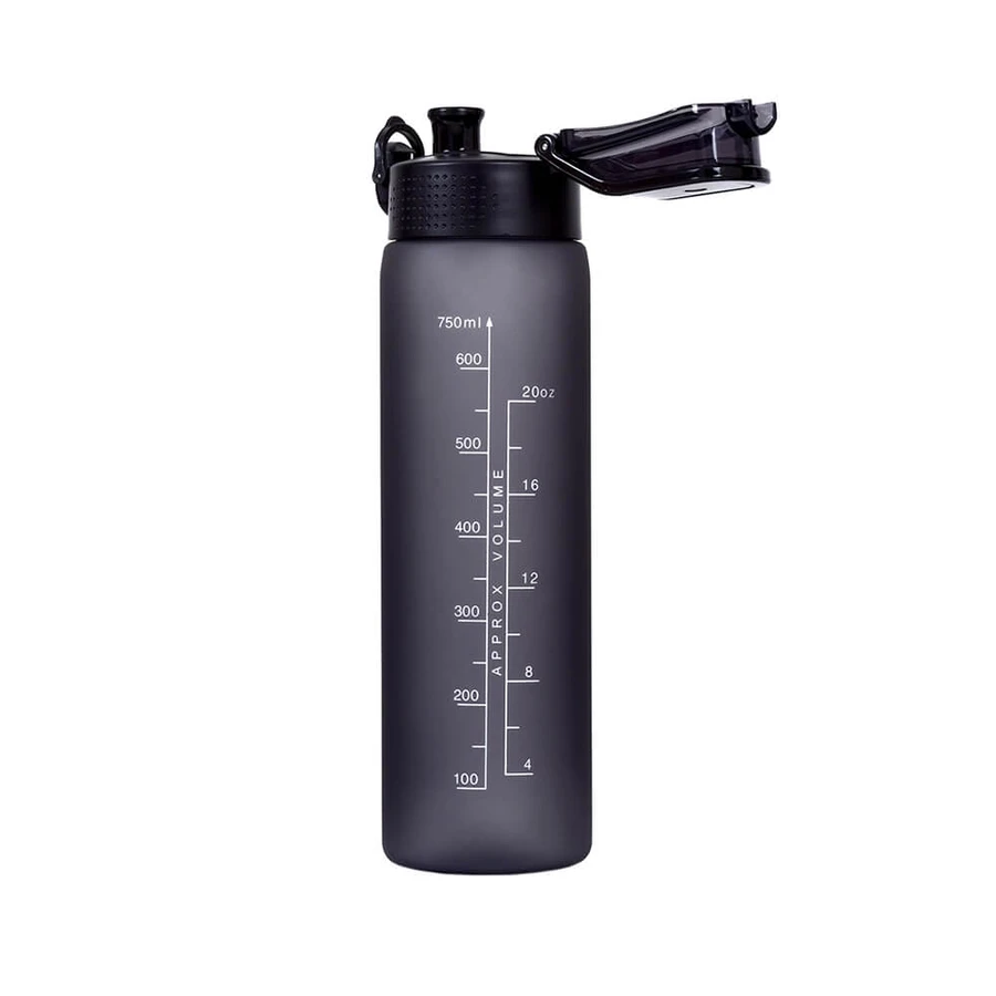 Majestic Sport, tritan water bottle, Okosei Mat, grey, 750 ml