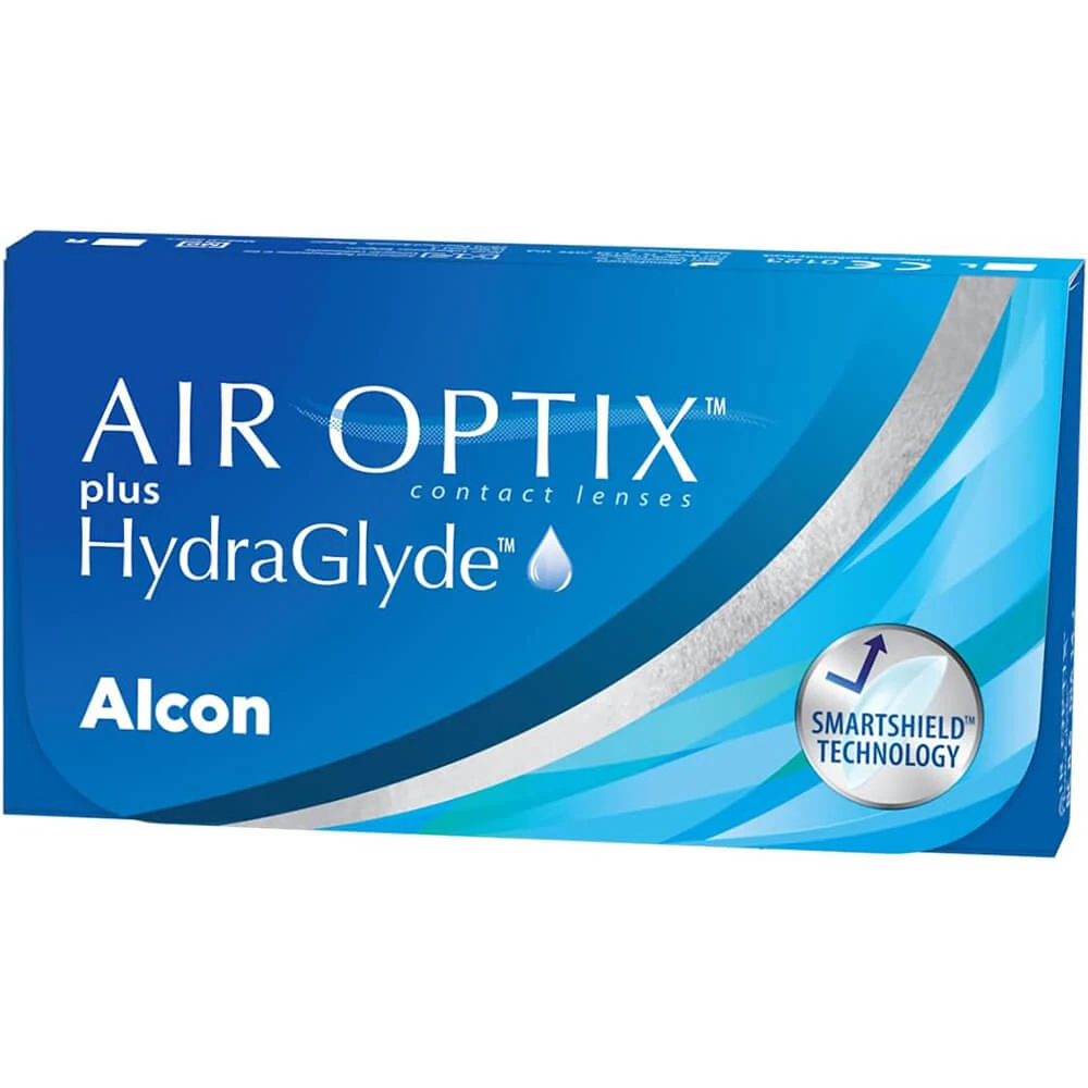 Air Optix Plus HydraGlyde 8.6, contactlenzen, 30 dagen, -3,00, 6 stuks
