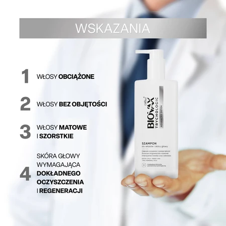 Biovax Trychologic Advanced Detox, șampon pentru păr și scalp, 200 ml