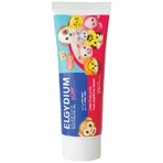 Elgydium Kids Emoji, tandpasta in kindergel, Verfrissende Aardbei, 3-6 jaar, 50 ml