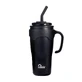 Majestic Sport, Thermobecher mit Strohhalm Jelly, schwarz, 650 ml