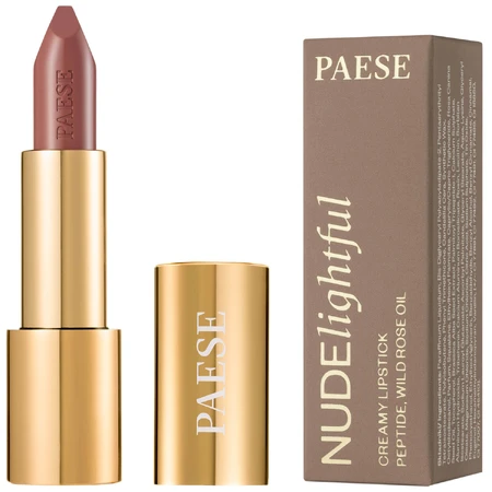 Paese Nudelightful, lipstick, 409 Cinnamon Latte, 4.5 g
