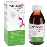 ZatoGrip Baby 1+, siroop voor kinderen, frambozensmaak, 120 ml