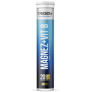 Triggy Magnesium + Vit. B, Geschmack: schwarze Johannisbeere, 20 Brausetabletten