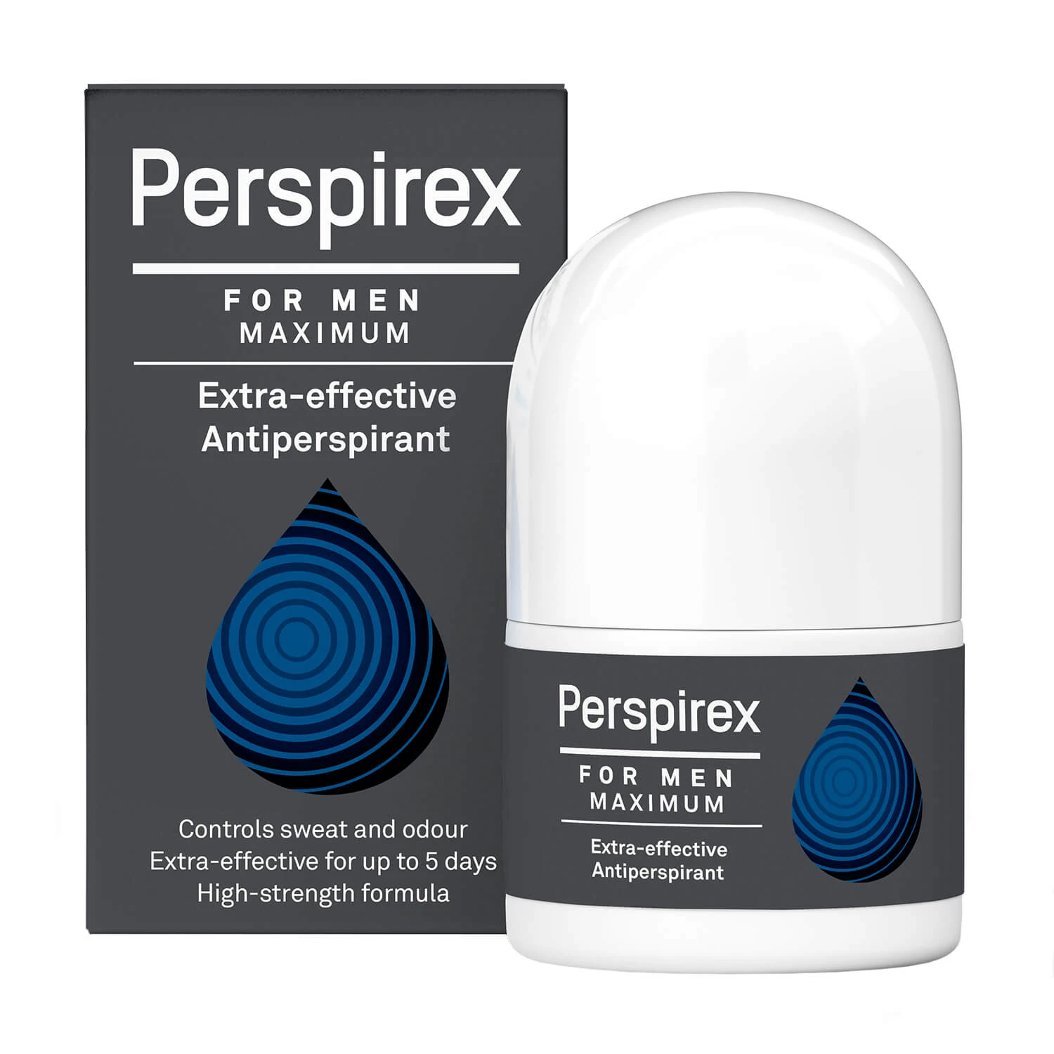 Perspirex Men Maximum, antitranspiratiemiddel op rol, 20 ml