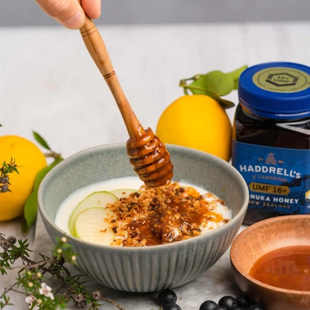 Haddrell's, Manuka UMF 16+ MGO 570+ honing, 500 g
