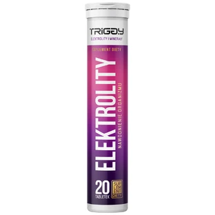 Triggy Elektrolity, gusto pompelmo-mirtillo, 20 compresse effervescenti