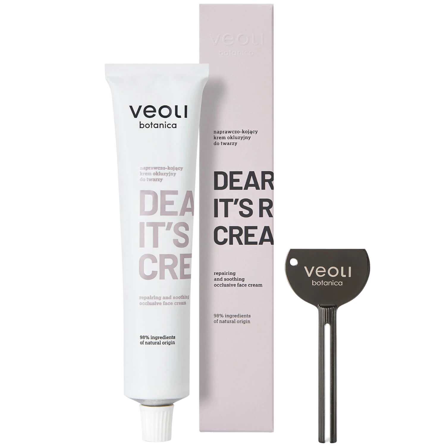 Veoli Botanica Dear Skin, It's Rich Cream, herstellende en verzachtende occlusieve gezichtscrème, 75 ml