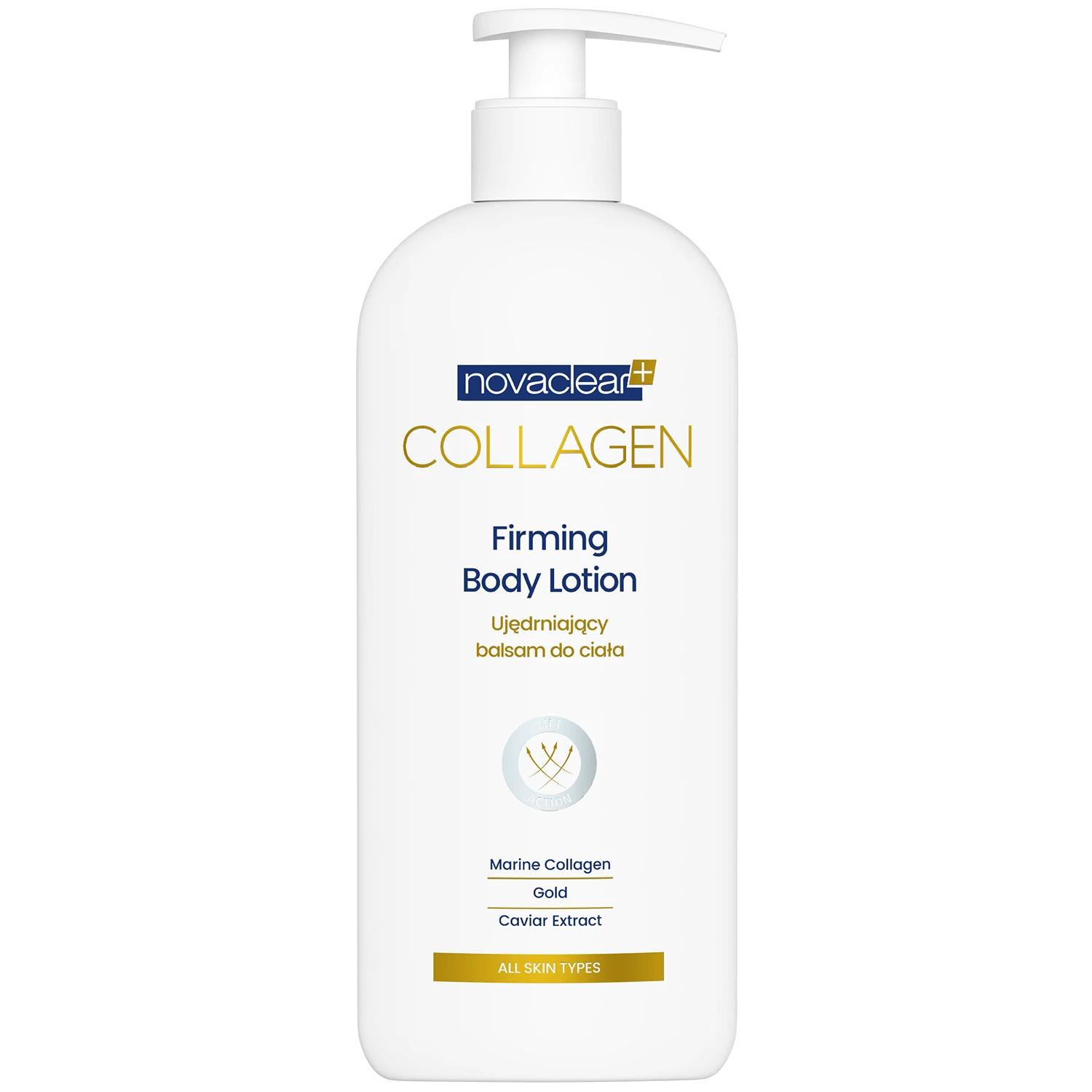 Novaclear Collageen, lichaamsverstevigende lotion, 500 ml