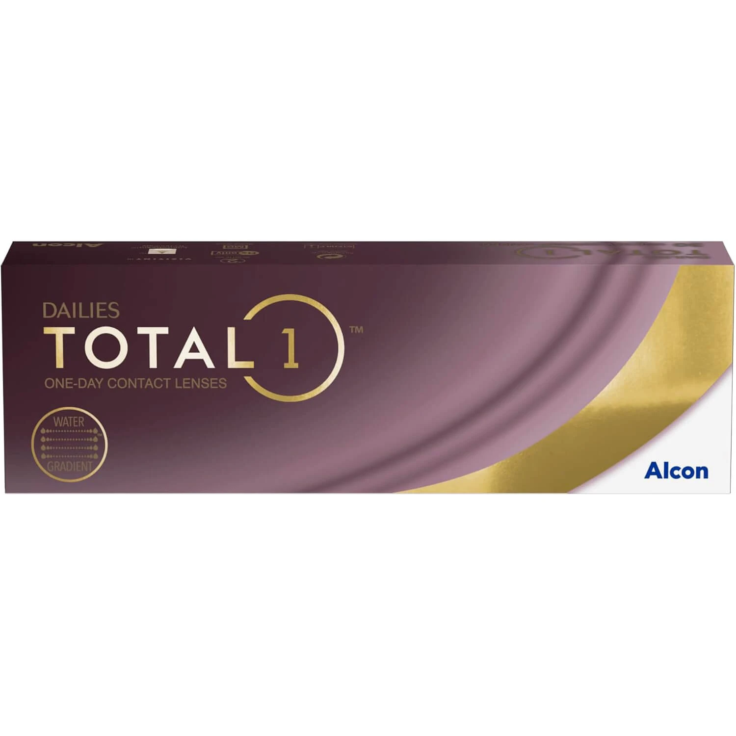 Dailies Total 1 8.5, contactlenzen, 1-daags, -1,00, 30 stuks