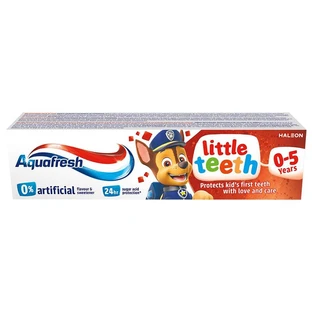 Aquafresh Little Teeth, tandpasta voor kinderen, 3-5 jaar, Psi Patrol, 50 ml