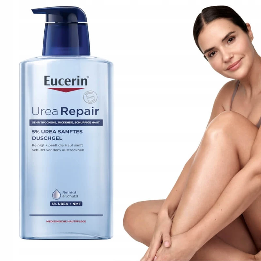 Eucerin Urearepair, Waschgel mit 5% Harnstoff, 400 ml