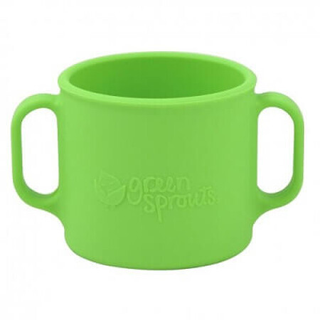 Tazza didattica verde 207 ml, Green Sprouts