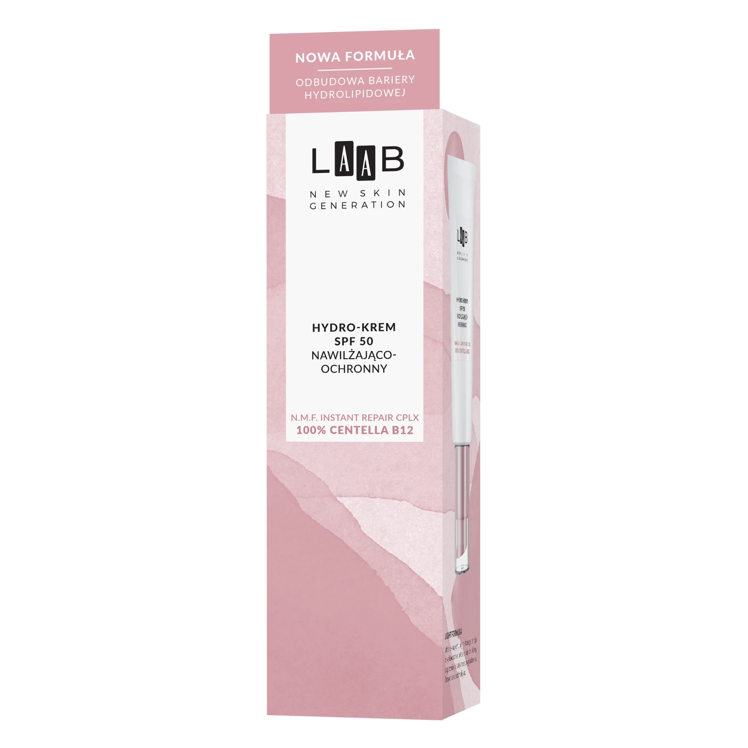 AA LAAB Centella B12, hydro-crème, hydraterend en beschermend, SPF 50, 40 ml