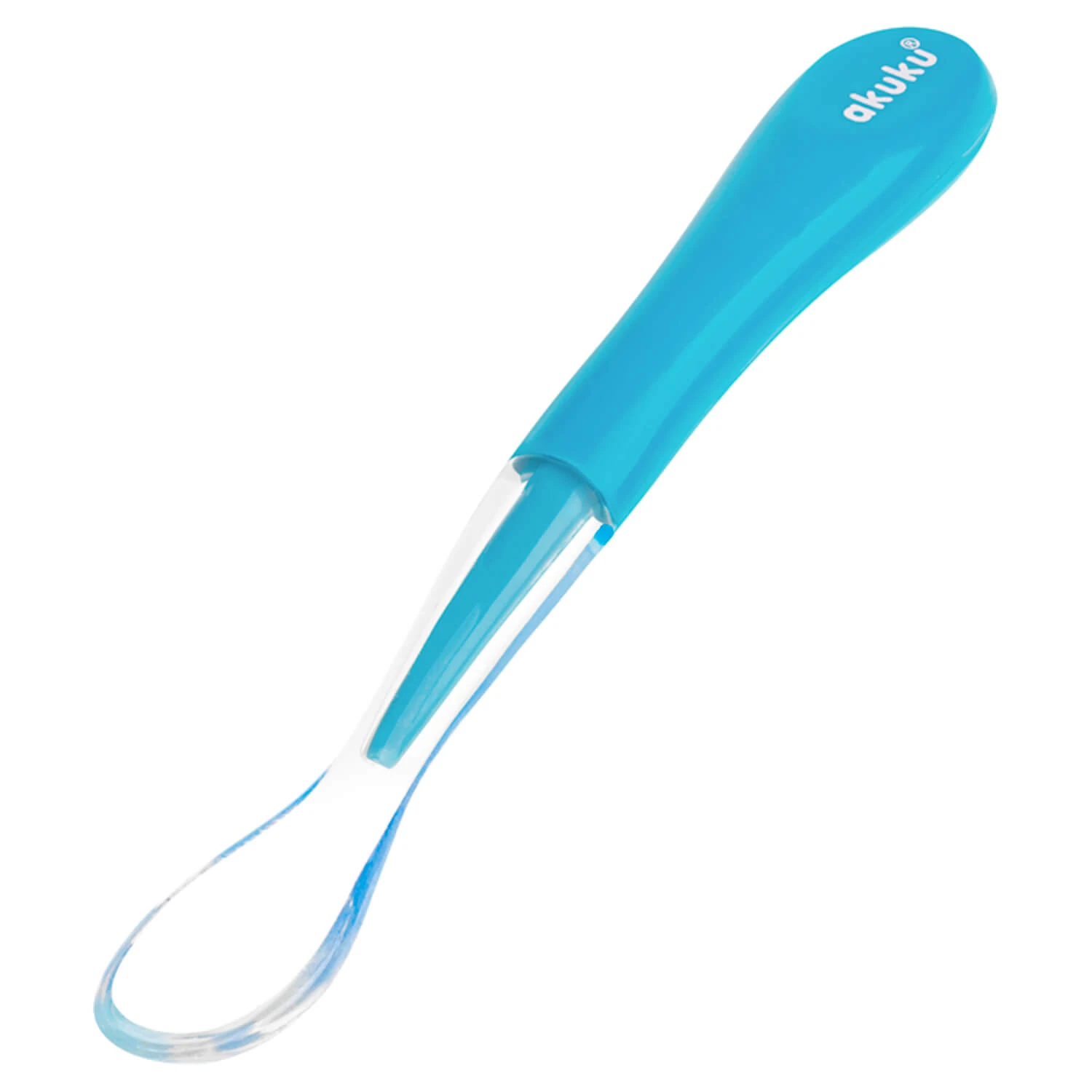 AKUKU, silicone lepel, blauw, A0432, vanaf 4 maanden, 1 stuk