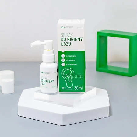 Spray pentru igiena urechii SEMA Protect, pentru copii de la 3 luni și adulți, 30 ml