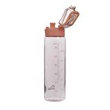 Majestic Sport, tritan water bottle, Okosei Clear, pink, 750 ml