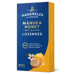 Haddrell's, Manuka honey MGO 570+ lozenges, 8 pieces