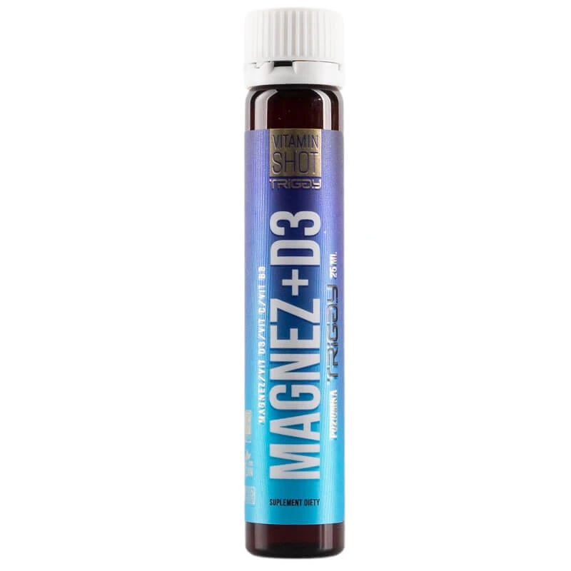Triggy VitaminShot Magnesium+D3, aardbeiensmaak, 25 ml