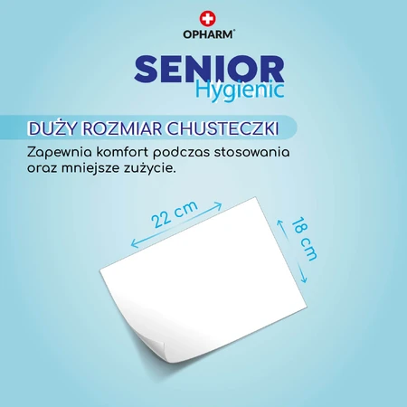 Opharm Senior Hygiënische 3in1 set, vochtige doekjes, 4 x 72 stuks