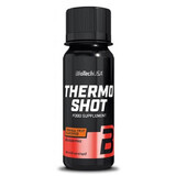 Thermo Shot negro con sabor a frutas tropicales, 60 ml, Biotech USA