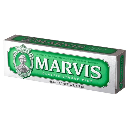 Marvis Classic Strong Mint, intense munttandpasta, 85 ml