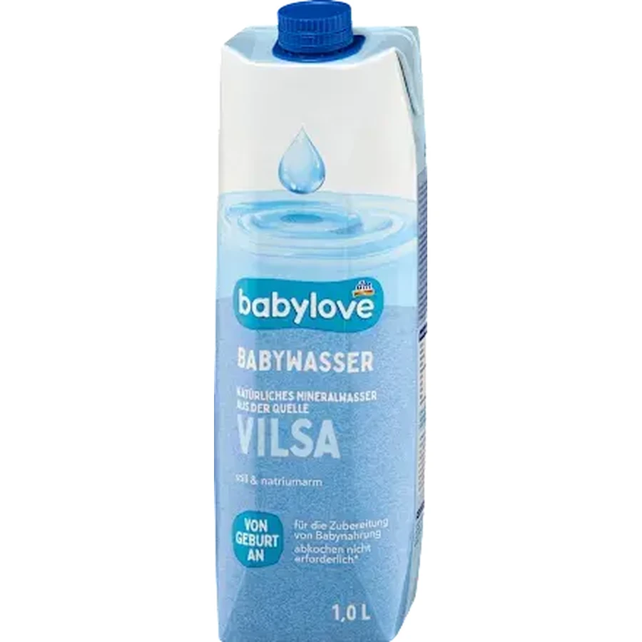 babylove Acqua per bambini, 1 litro