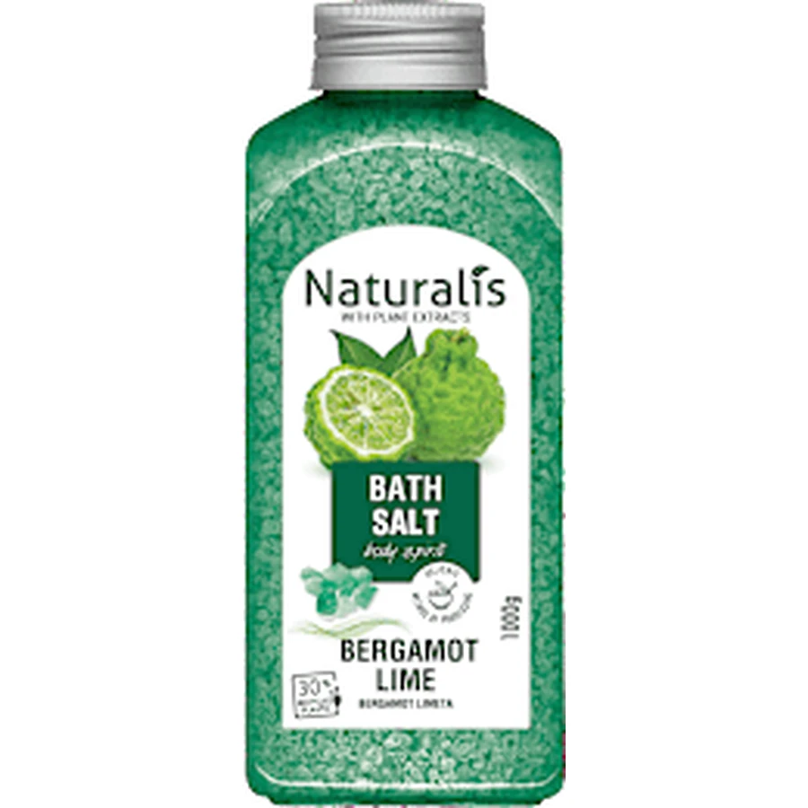 Naturalis Badesalz Bergamotte & Limette, 1 kg