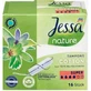 Jessa nature almohadillas de algodón normal, 16 uds.