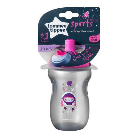 Becher Sport Explora Cosmos Girl, 12 Monate+, 300 ml, Tommee Tippee