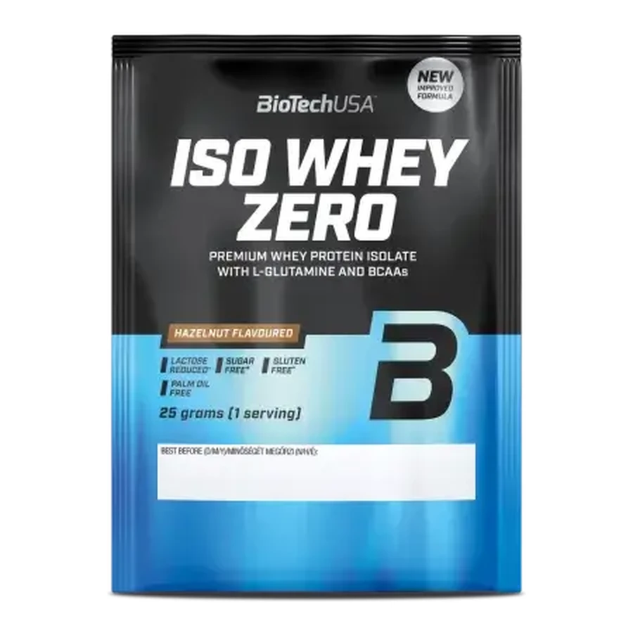 Protein powder with peanuts Iso Whey Zero, 25 g, BiotechUSA