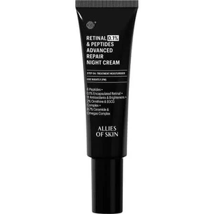 Retinal Repair Nachtcrème Retinal 0.1% & Peptiden, 48 ml, Allies of Skin