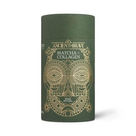Matcha + Collageen poeder, 150 g, Ancient and Brave