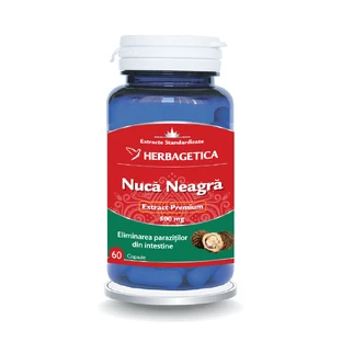 Black Walnut, 60 capsules, Herbagetica