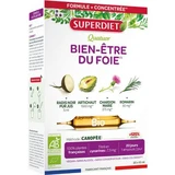 4 Kruiden voor biologische levergezondheid, 20 ampullen x 10 ml, SuperDiet