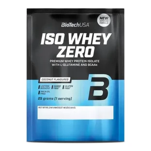 Protein powder with coconut Iso Whey Zero, 25 g, BiotechUSA