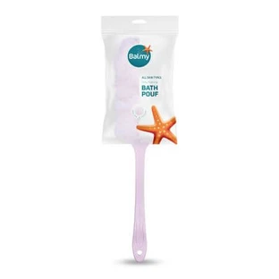 Badborstel met roze handvat, 1 stuk, Balmy