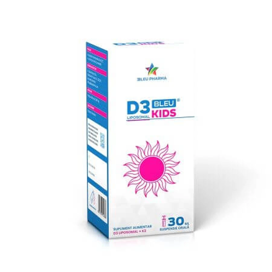 D3 Blau Kinder, 30 ml, Bleu Pharma