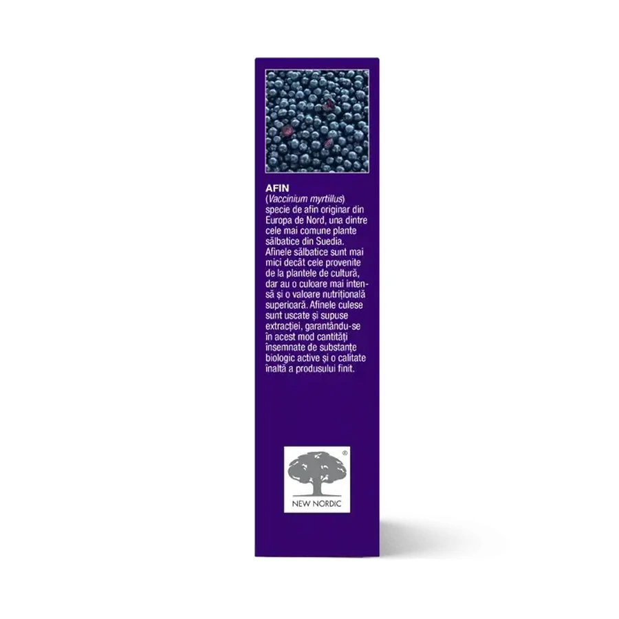 Blue Berry plus eye vitamin, 60 film-coated tablets, New Nordic