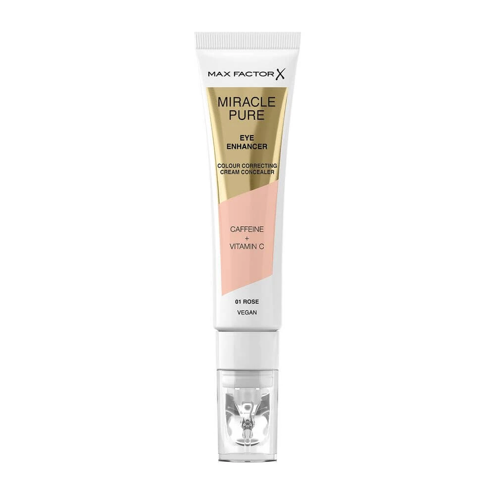 Max Factor Miracle Pure Illuminating Concealer voor 24-uur hydratatie 01 Rose, 10 ml