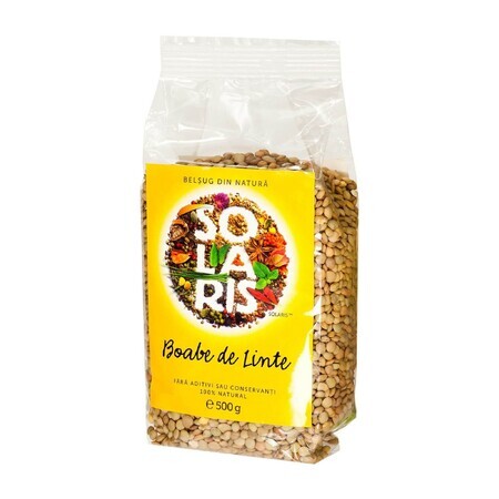 Haricots aux lentilles, 500 g, Solaris