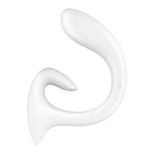 Satisfyer G for Goddess 1 Vibrateur lapin pour la stimulation du point G Blanc