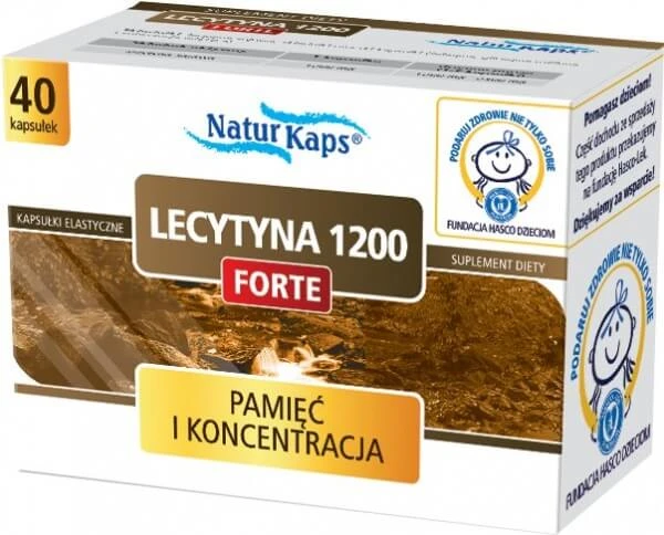 Lecithine Forte 1200mg Naturkaps 40 capsules