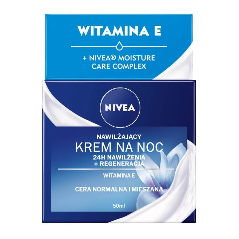 Nivea Hydraterende Nachtcrème, 50 ml