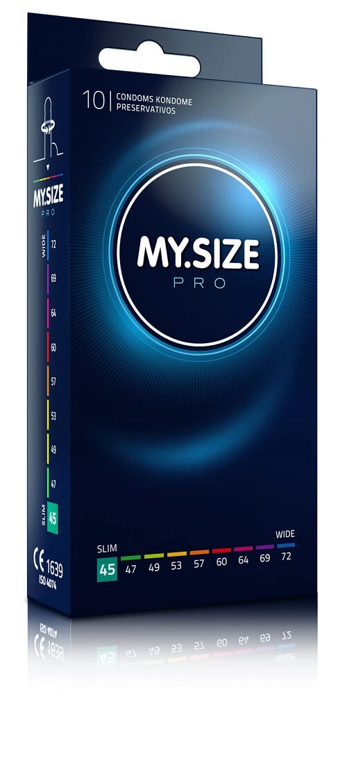 My Size PRO, 45mm condooms, 10 stuks