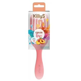 KillyS Color Love Scented Hair Brush Peach