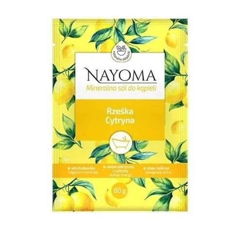 Nayoma Mineraal badzout crisp lemon, 80 g