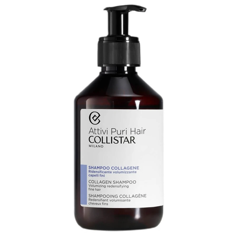 Collistar Attivi Puri Hair Shampoo with Collagen, 250 ml